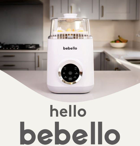 Introducing the Bebello Washer: Perfectly clean, sterilise and dry baby bottles and breast pump parts