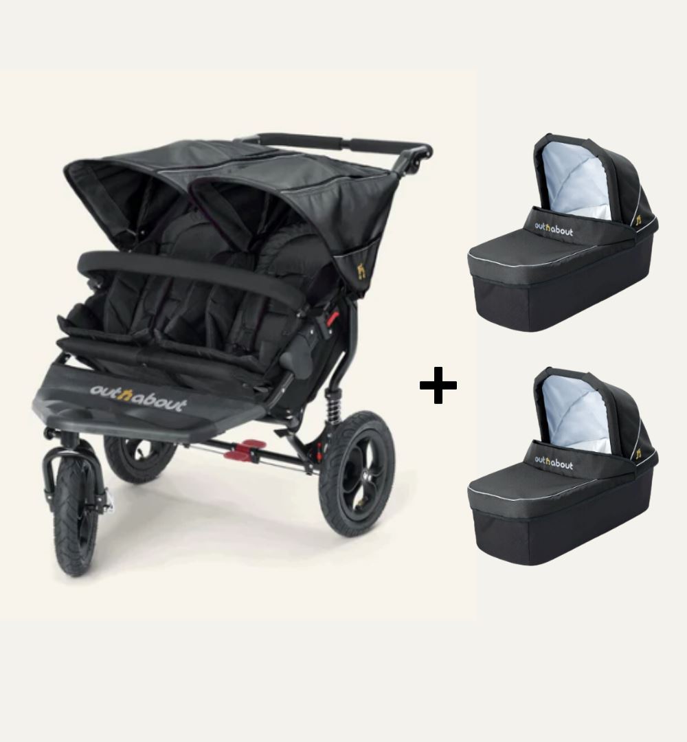 Out n about nipper double 360 v4 stroller online