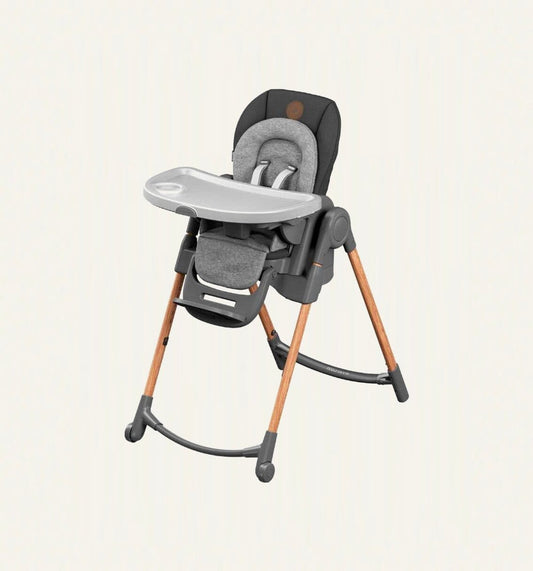 Rent the Maxi Cosi Minla High Chair from Baboodle's baby rental equipment platform