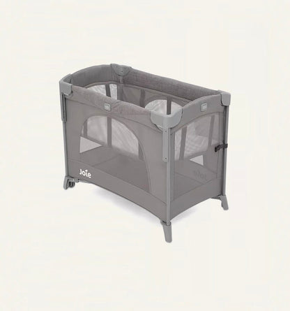 Joie Kubbie Travel Cot for rental from just £24 per month from baboodle baby equipment platform.